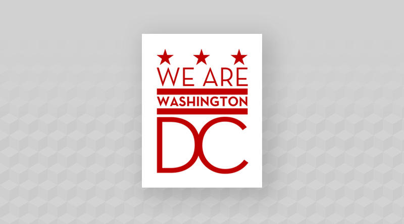 We are Washington DC logo